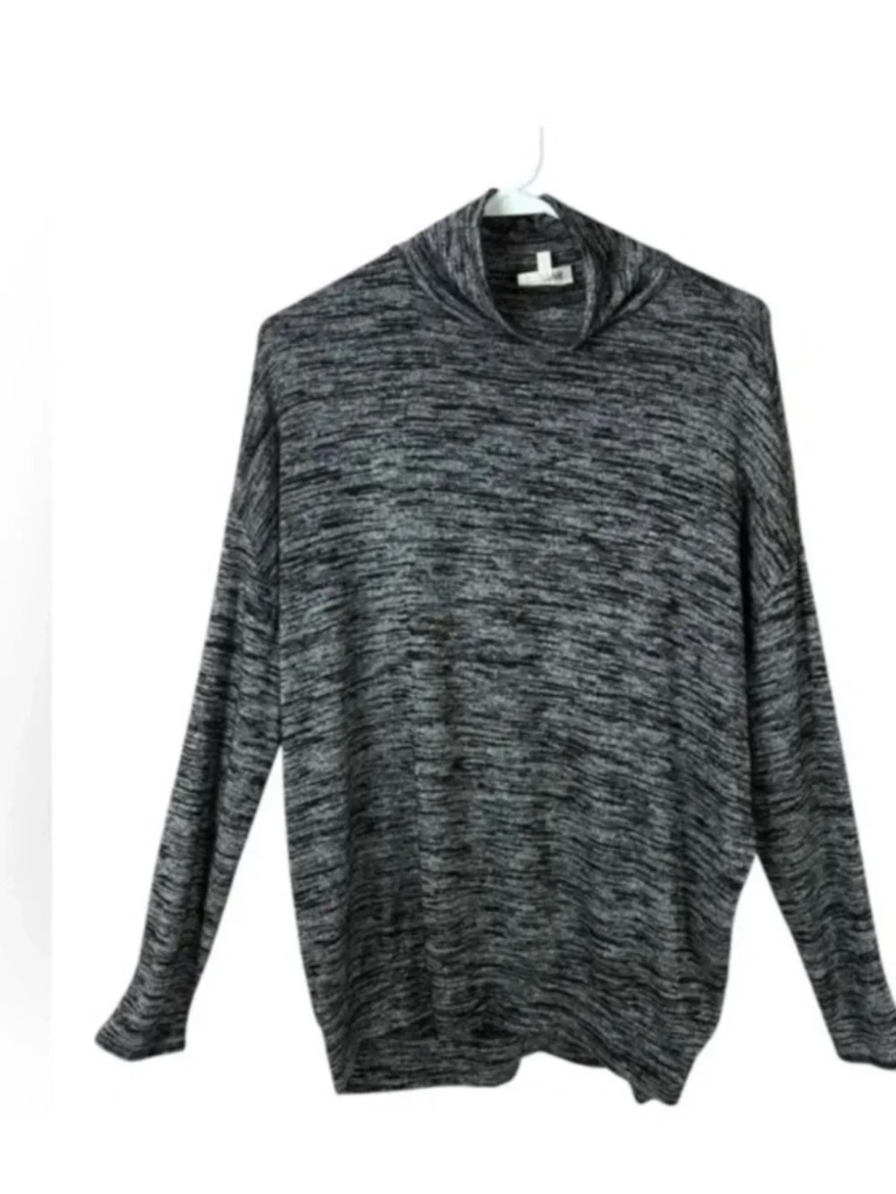 Wilfred Gray Marled Oversized Top
